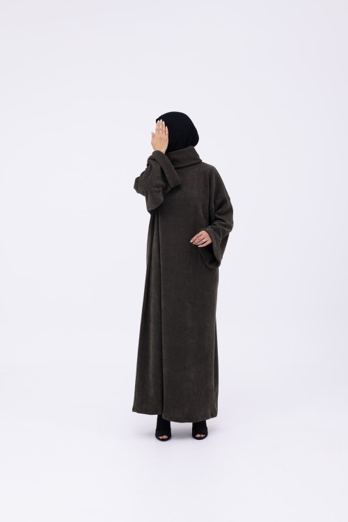 Robe pull Elya olive