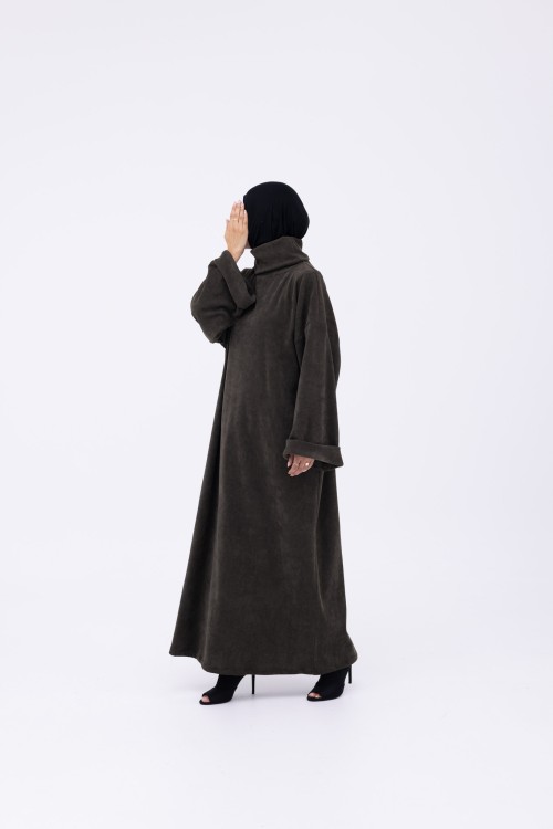 Robe pull Elya olive