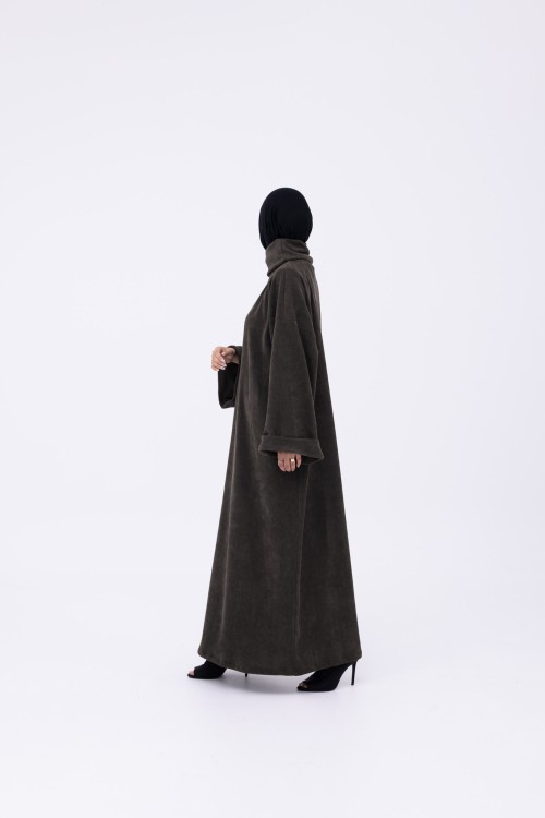 Robe pull Elya olive