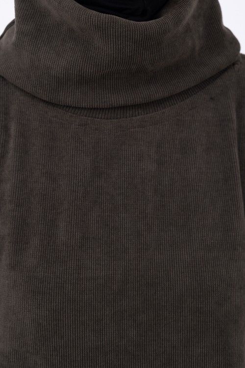 Robe pull Elya olive