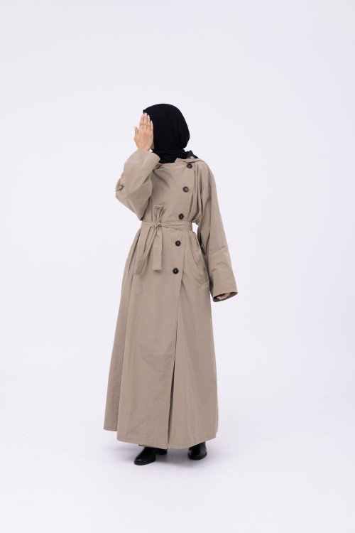 Trench Imperméable Estelle beige