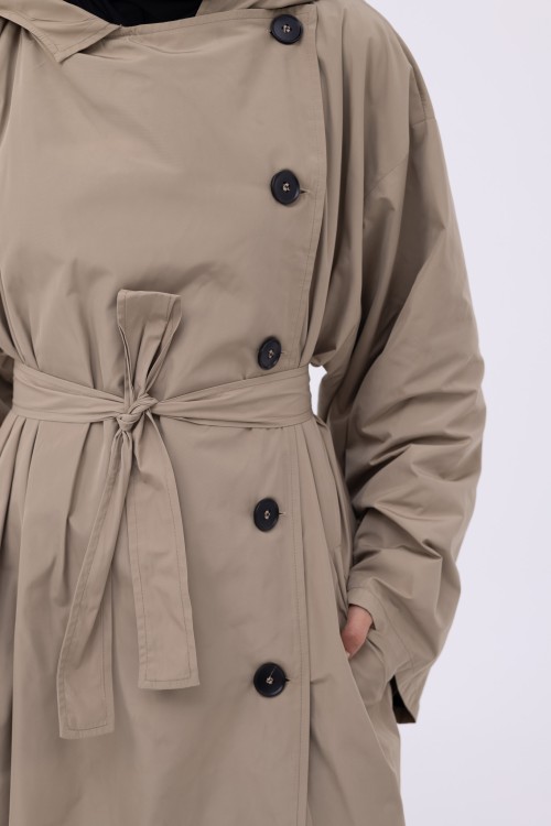 Trench Imperméable Estelle beige