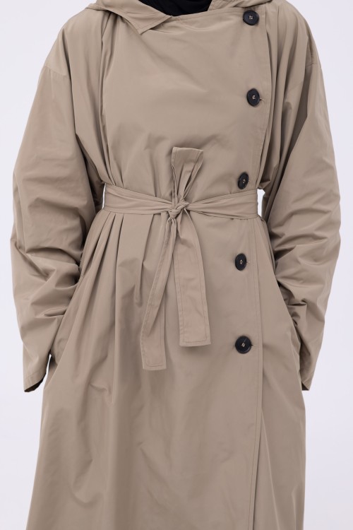 Trench Imperméable Estelle beige