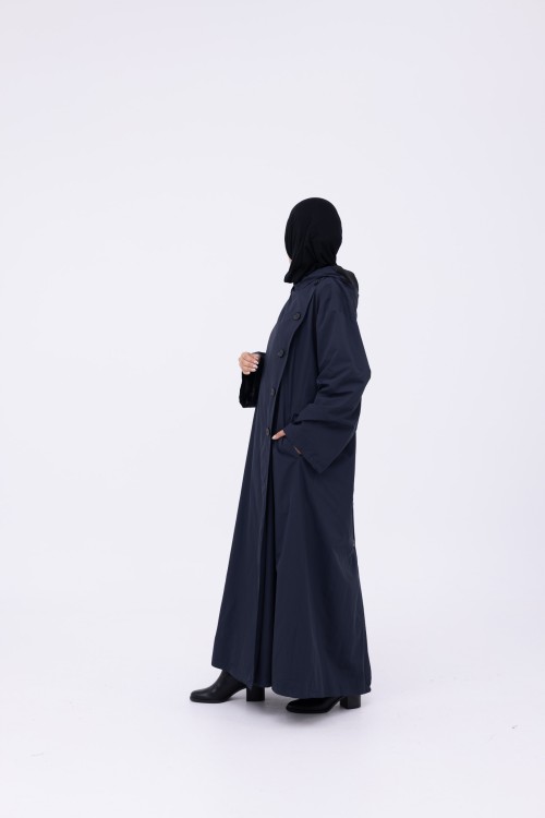 Trench Imperméable Estelle bleu nuit