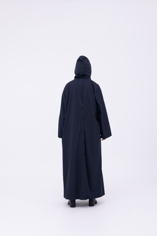 Trench Imperméable Estelle bleu nuit