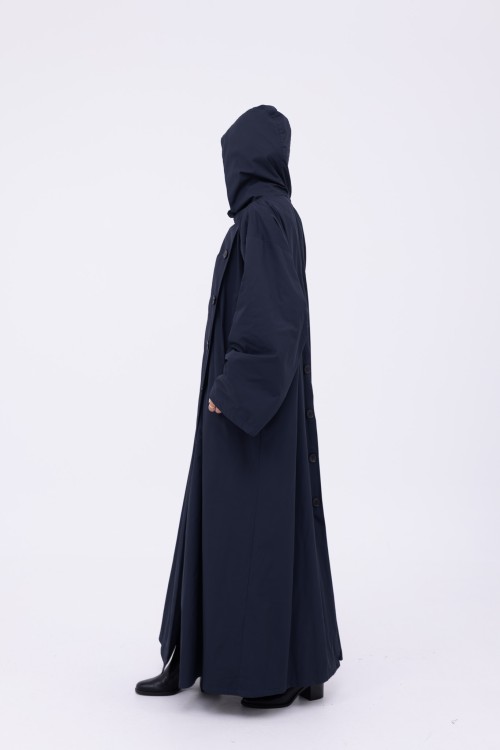 Trench Imperméable Estelle bleu nuit