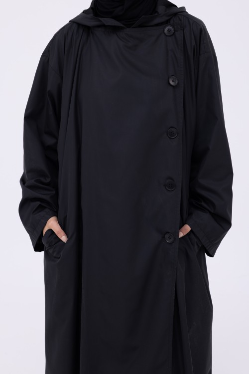 Trench Imperméable Estelle noir
