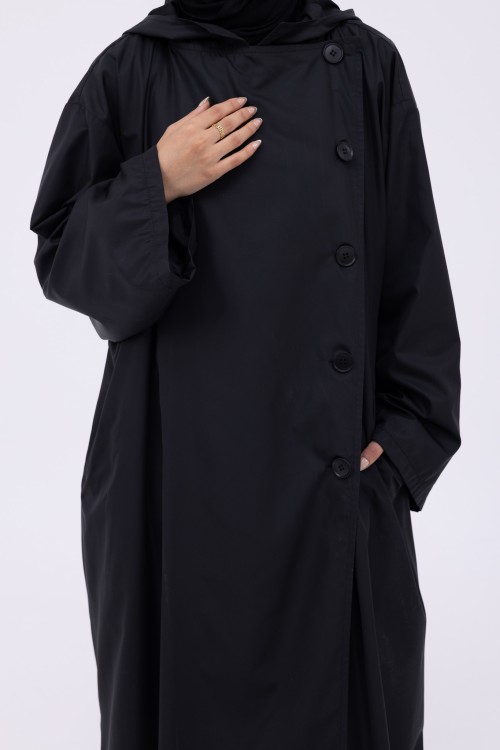 Trench Imperméable Estelle noir