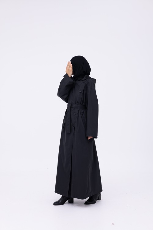 Trench Imperméable Estelle noir