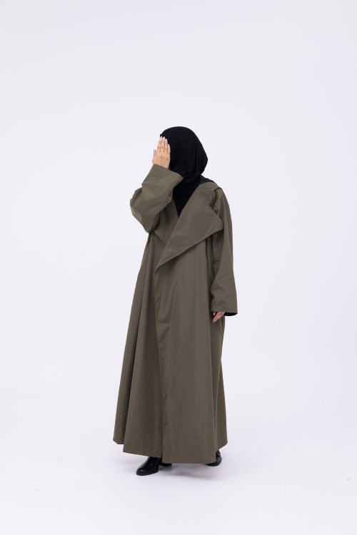 Trench Imperméable Estelle olive