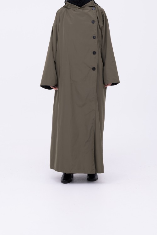 Trench Imperméable Estelle olive