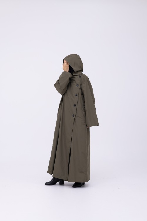Trench Imperméable Estelle olive