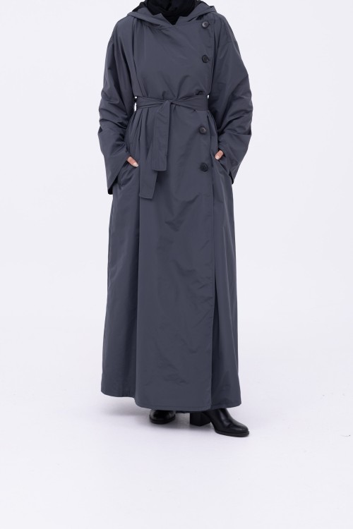 Trench Imperméable Estelle gris