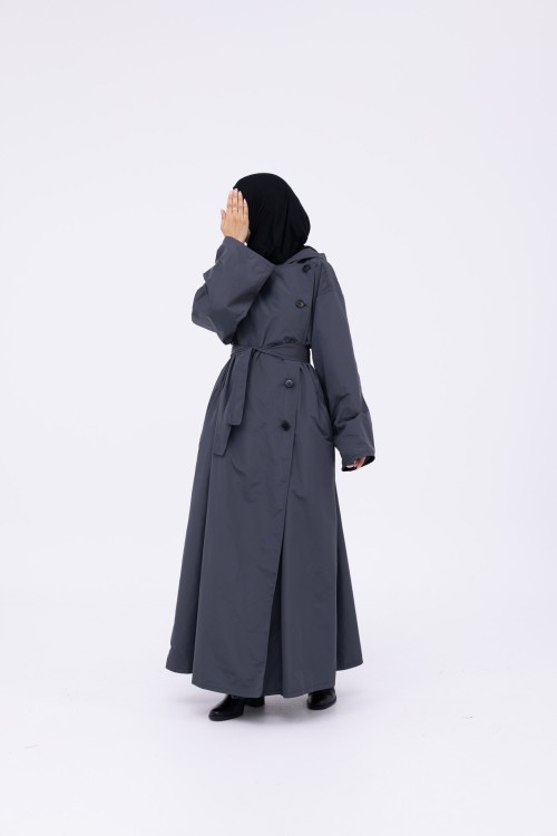 Trench Imperméable Estelle gris
