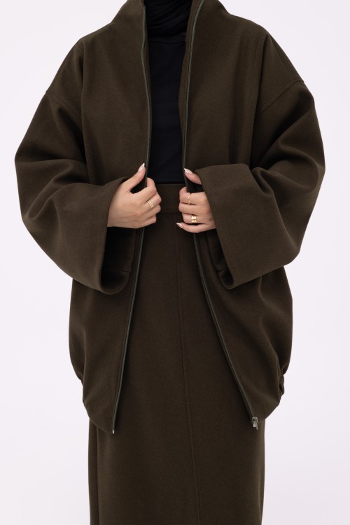 Pauline veste olive