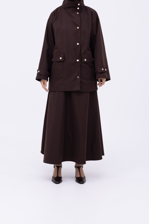 Ensemble Adèle marron