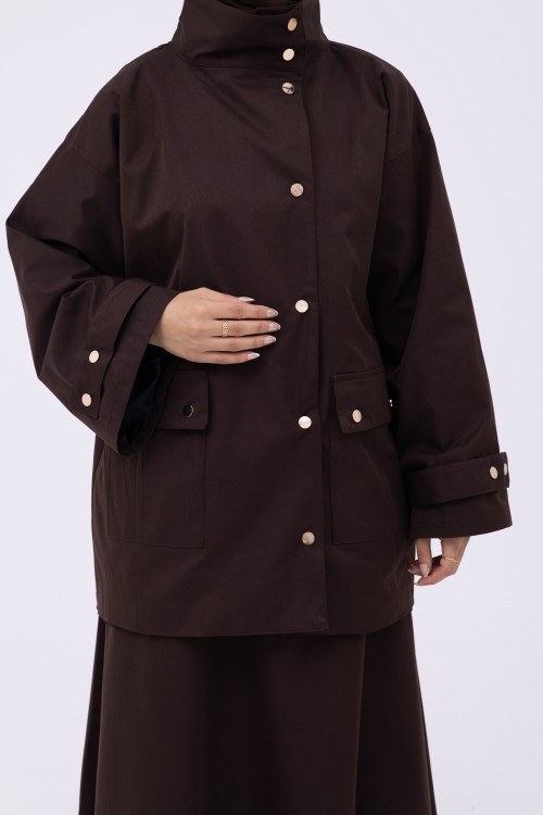 Ensemble Adèle marron