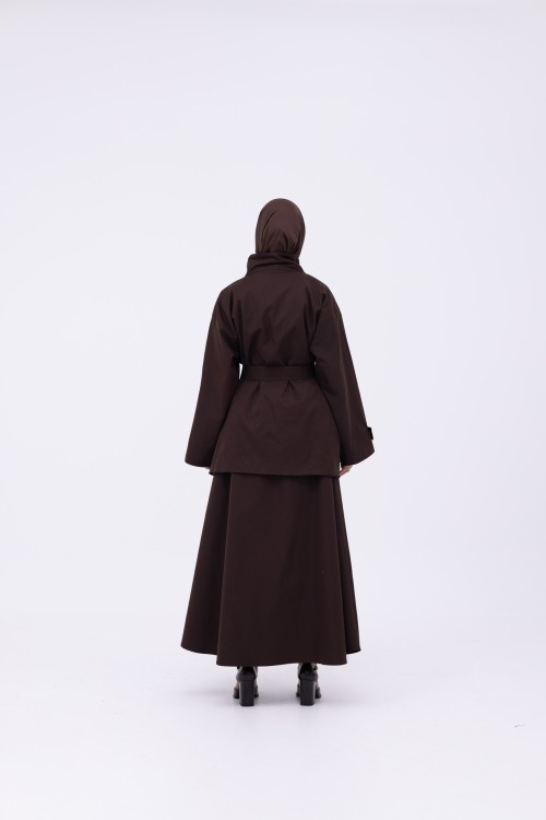 Ensemble Adèle marron