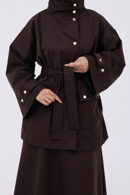 Ensemble Adèle marron