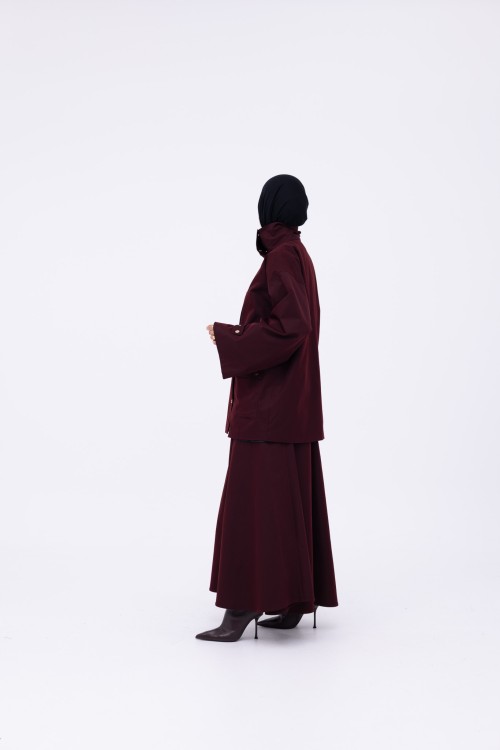 Ensemble Adèle burgundy