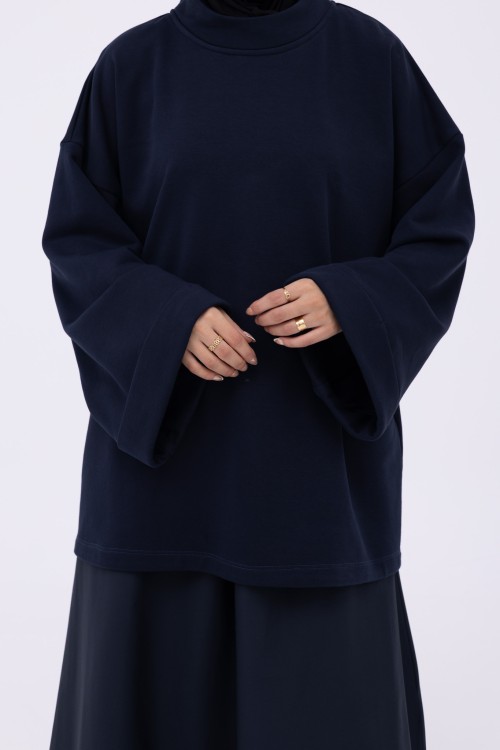 Pull Lucie bleu nuit