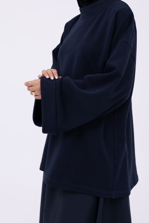 Pull Lucie bleu nuit