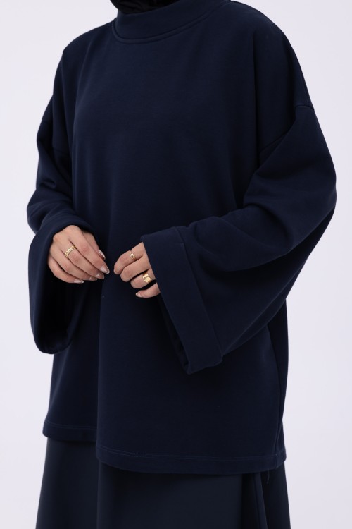 Pull Lucie bleu nuit