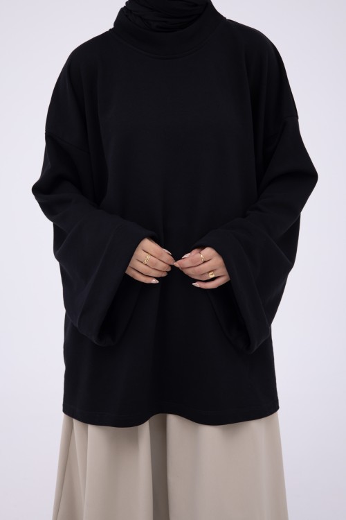 Pull Lucie noir