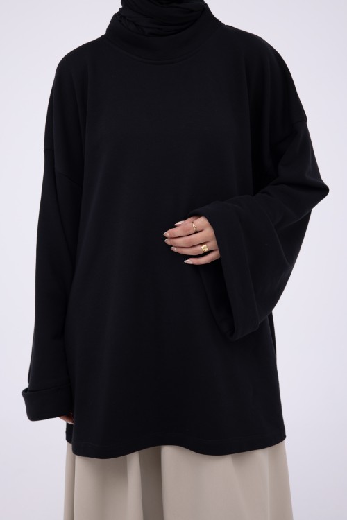 Pull Lucie noir