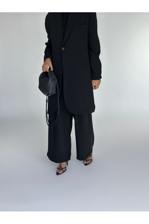 Ensemble Tyna noir (palazzo)