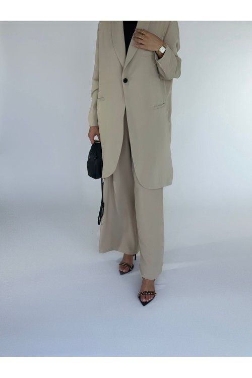 Ensemble Tyna beige (palazzo)