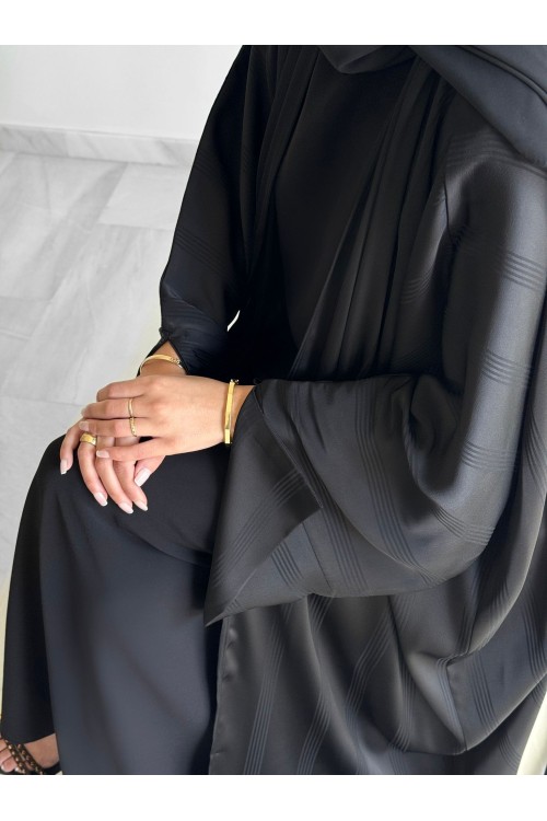 Abaya joya noire