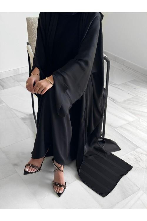 Abaya joya noire