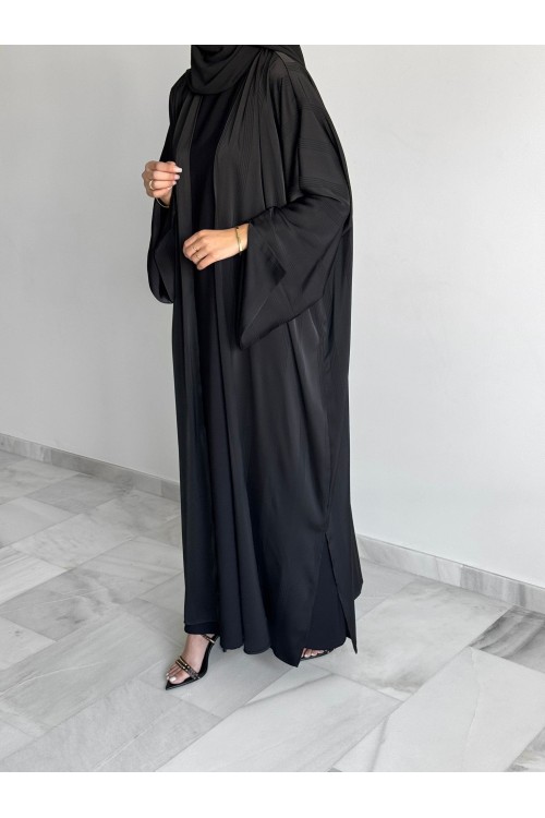 Abaya joya noire