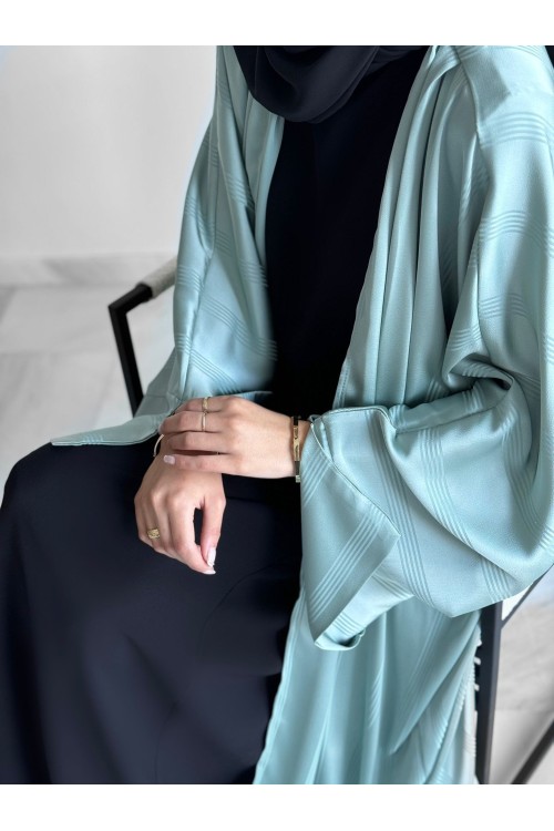 Abaya joya ice blue