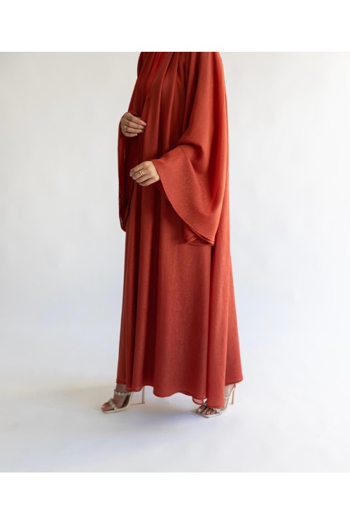 Ensemble 3 pièces Iris terracotta