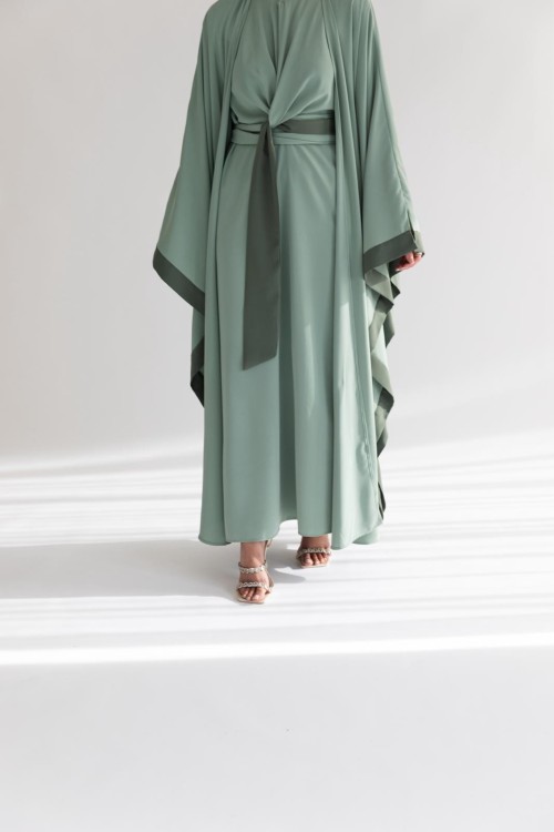 Ensemble Catalina vert amande & olive