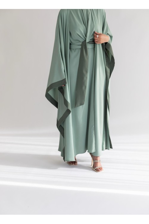 Ensemble Catalina vert amande & olive