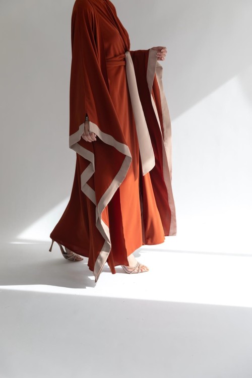 Ensemble Catalina terracotta & beige