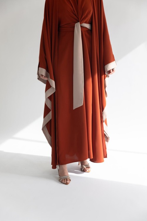 Ensemble Catalina terracotta & beige