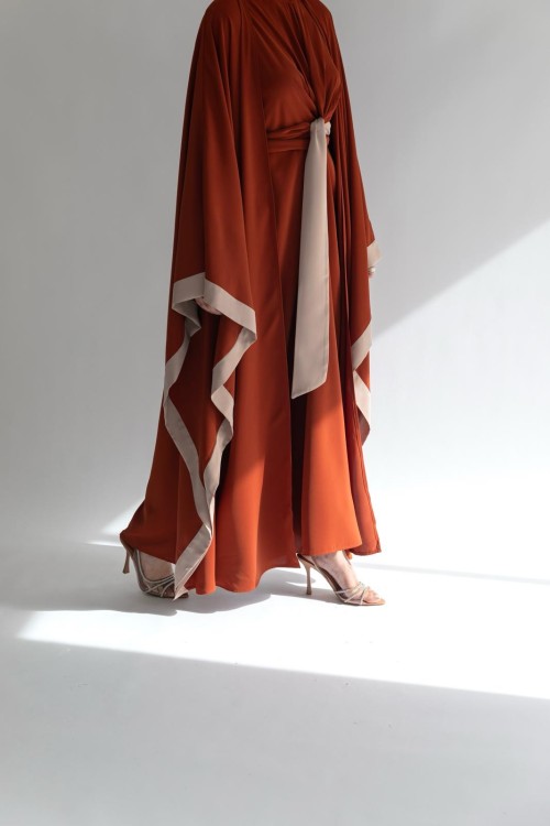 Ensemble Catalina terracotta & beige