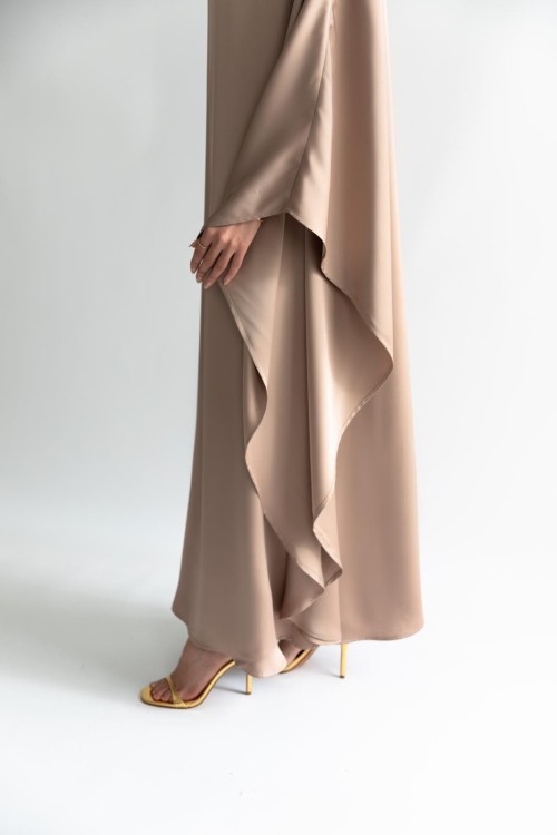 Robe Arya taupe