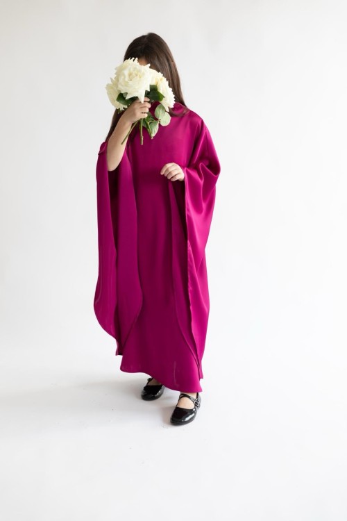 Robe Arya enfant fushia
