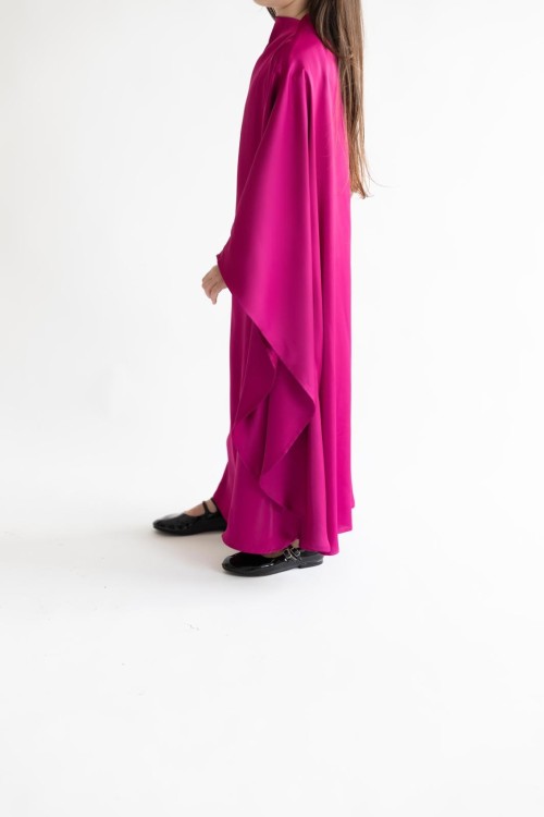 Robe Arya enfant fushia