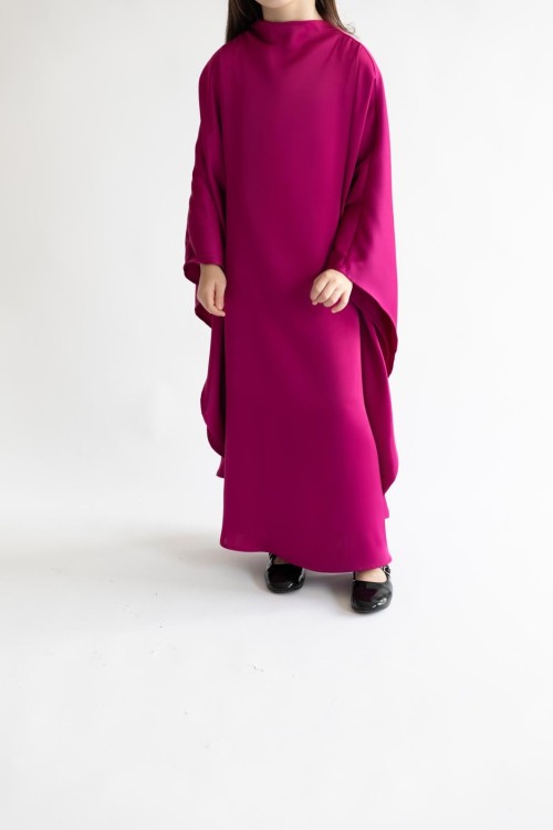 Robe Arya enfant fushia