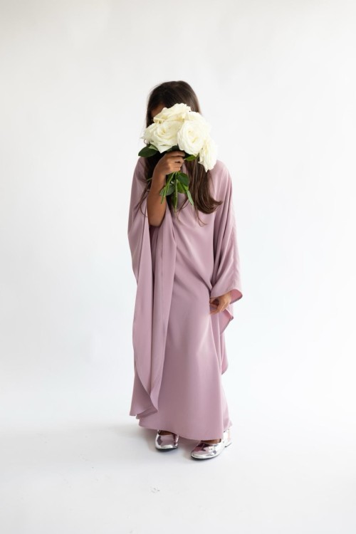 Robe Arya enfant vieux rose
