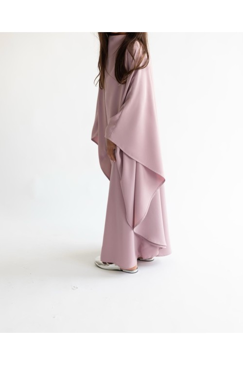 Robe Arya enfant vieux rose
