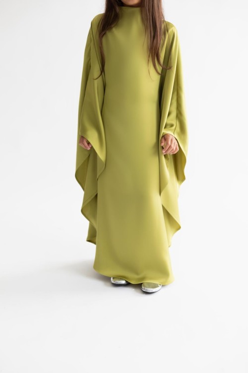 Robe Arya enfant lime
