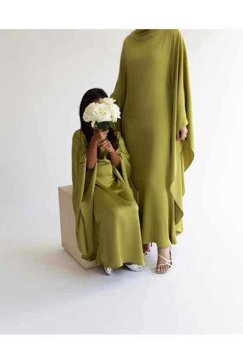 Robe Arya enfant lime