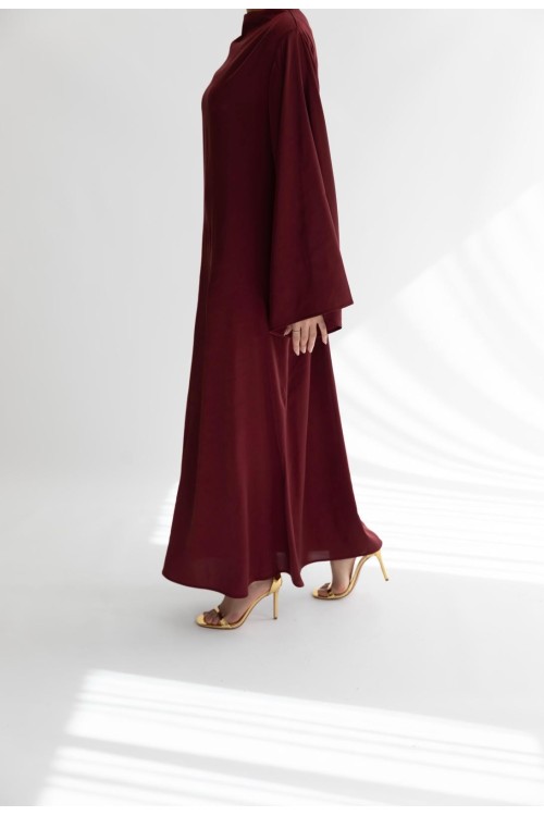 Robe Gloria burgundy